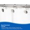 Kenney Mfg Abstract Rust-Resistant Metal Double Decorative Shower Curtain Hooks, Set of 12, Brushed Nickel KN62103 - alternate 6